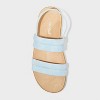 Kids' Kailan Ankle Strap Footbed Sandals - Cat & Jack™ - 3 of 4