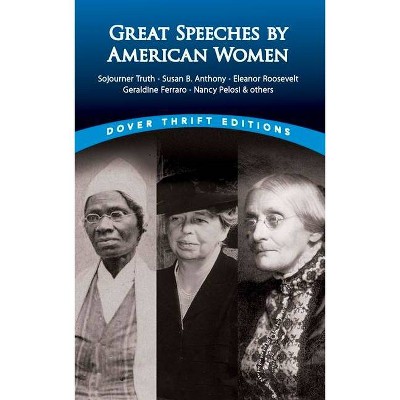 Great Speeches by American Women - (Dover Thrift Editions) by  James Daley (Paperback)