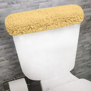 10"x22" Waterford Collection Yellow Cotton Tufted Bath Rug - Home Weavers - 1 of 4