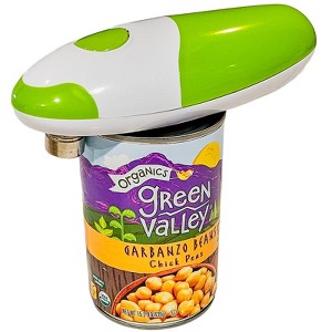 5 Star Super Deals Automatic Hands Free Can Opener - Electric, Smooth Edge Safety, Battery Operated & Cordless - One Touch Operation Opener - 1 of 4