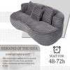 CAVINAS Bean Bag Chair for Adults and Kids, Durable Comfort Lounger High Back Bean Bag Sofa, Indoor & Outdoor - 2 of 4