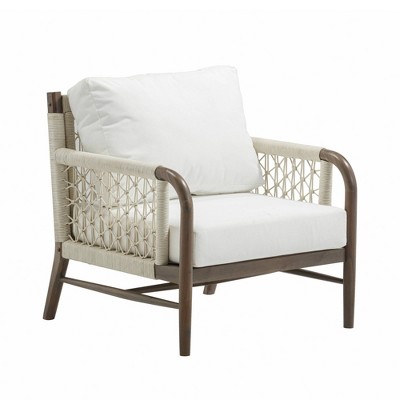 Nathan James Luciano Outdoor Accent Chair White
