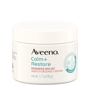 Aveeno Calm + Restore Redness Relief Moisturizing Cream for Sensitive Skin - Fragrance Free - 1.7 fl oz