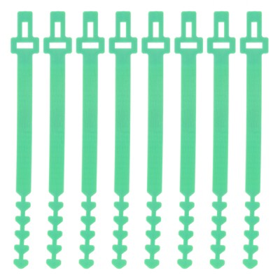 Unique Bargains Durable Weather Resistant Adjustable Reusable Tree Stake Support Bands 15 Pcs