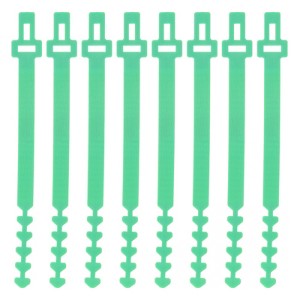 Unique Bargains Durable Weather Resistant Adjustable Reusable Tree Stake Support Bands 15 Pcs - 1 of 4