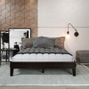 NicBex Wood Twin/Full/Queen Size Platform Bed Frame,Solid Wood Slats Support,6.5" Under Bed Storage,No Box Spring Needed,Noise-Free,Easy Assembly - 2 of 4