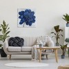 Stupell Industries Modern Deep Blue Floral Carnation, 30" x 30" - 2 of 4