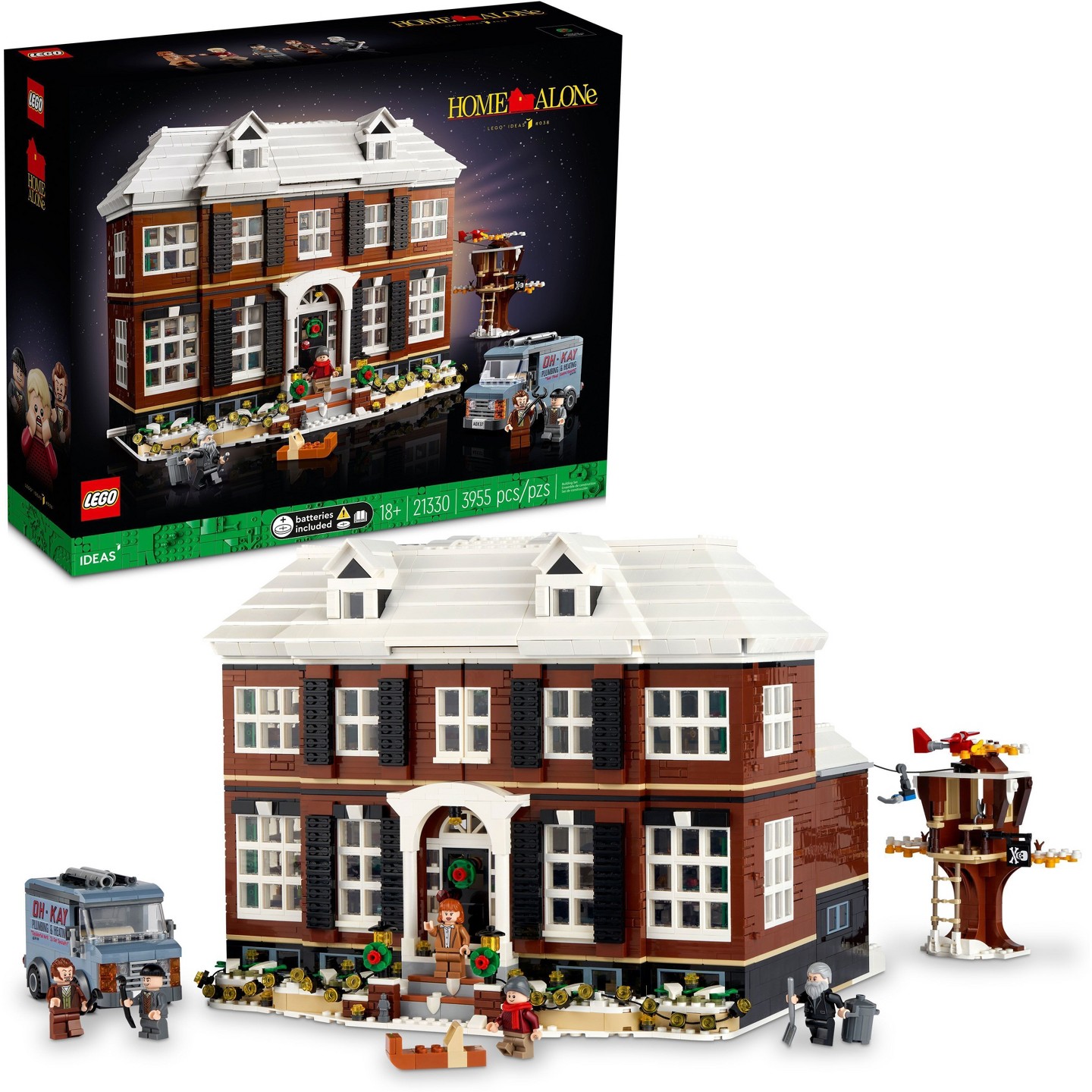 Детский конструктор LEGO Ideas Home Alone McCallisters House Building Set 21330 — фото 1
