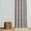 Bacati - Elephants White/Grey Curtain Panel - 2 of 4