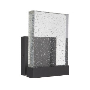 Craftmade Lighting Aria II 1 - Light Wall Light in  Textured Black - 1 of 4