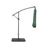 WestinTrends 10 Ft Outdoor Patio Solar LED Cantilever Umbrella with Base Weights - 3 of 3