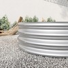 Gulches 2Pcs 6*3*1ft Raised Garden Bed Kit, Galvanized Planter Raised Garden Beds for Outdoor for Vegetables - 4 of 4