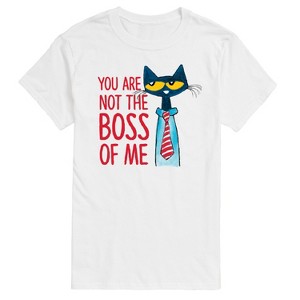 Men's - Pete the Cat - Not The Boss Of Me Short Sleeve Graphic T-Shirt - 1 of 4