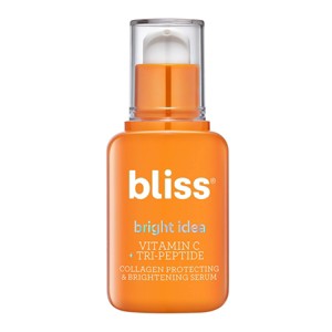 bliss Bright Idea Vitamin C + Tri-Peptide Collagen Protecting & Brightening Serum - 1 fl oz - 1 of 4