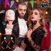 Halloween Earrings Bulk Set - 20 Pairs Cute Pumpkin, Bat & Fall Leaf Designs. - 2 of 4