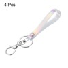 Unique Bargains Outdoors Bag Wallet Decoration Wrist Lanyard Keychain 4 Pcs - 3 of 4