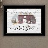 "Let It Snow" By" By Billy Jacobs, Ready to Hang Framed Print, Black Frame - 4 of 4