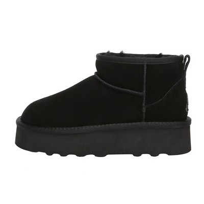 Women Ultra Mini Platform Boots - Heron