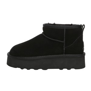 Women Ultra Mini Platform Boots - Heron - 1 of 4