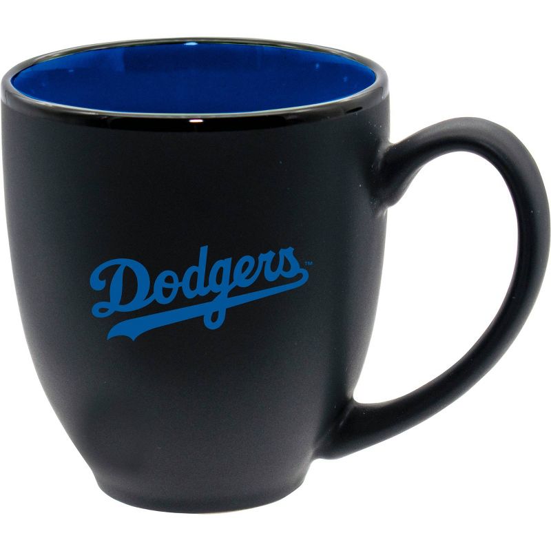 MLB Los Angeles Dodgers 15oz Inner Color Black Coffee Mug, 2 of 4