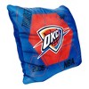 NBA Oklahoma City Thunder Firm Density Connector Velvet Reverse Pillow - 2 of 3