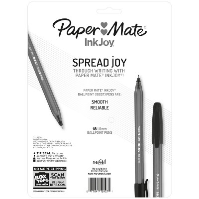 PaperMate InkJoy 18pk Ballpoint Pen Black Ink