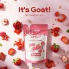 It's Goat! Strawberry! Freeze-Dried Goat Milk, Sweet Potato, Strawberry Snack for Dogs and Cats, 1.76 oz - 2 of 4