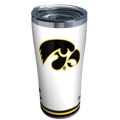 NCAA Iowa Hawkeyes 20oz Arctic Stainless Steel Tumbler