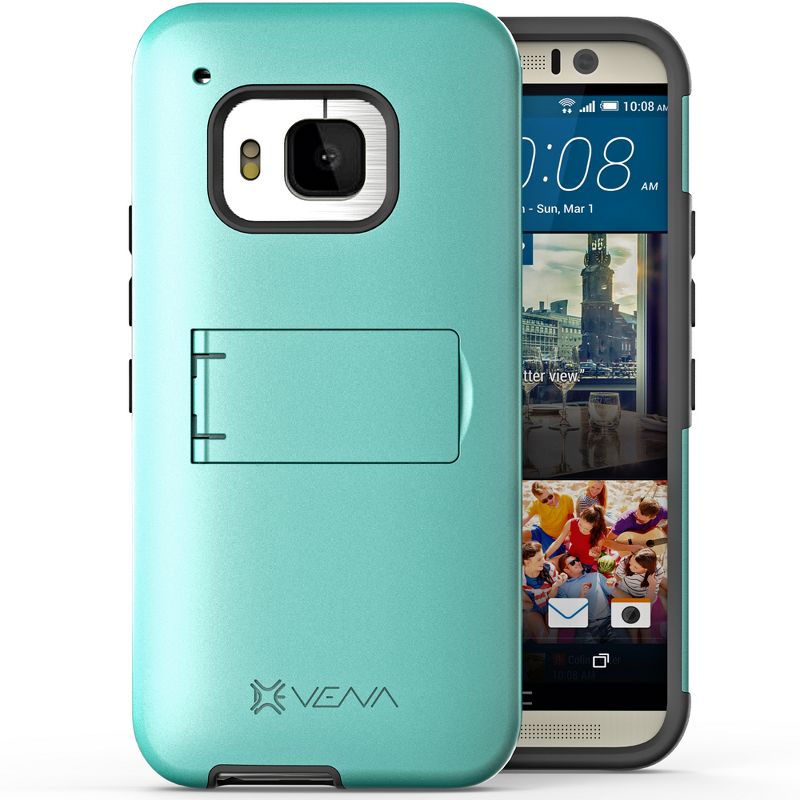 Vena LEGACY Shockproof Full Body Case with Clear Screen Protector for HTC One M9, 3 of 7