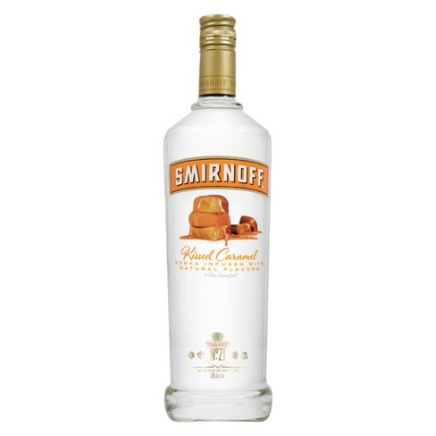 Smirnoff Kissed Caramel Vodka 1L : Target