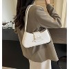Shoulder Bag for Women, Hobo Handbags Trendy Purses Patent Leather Clutch Bag - 2 of 4