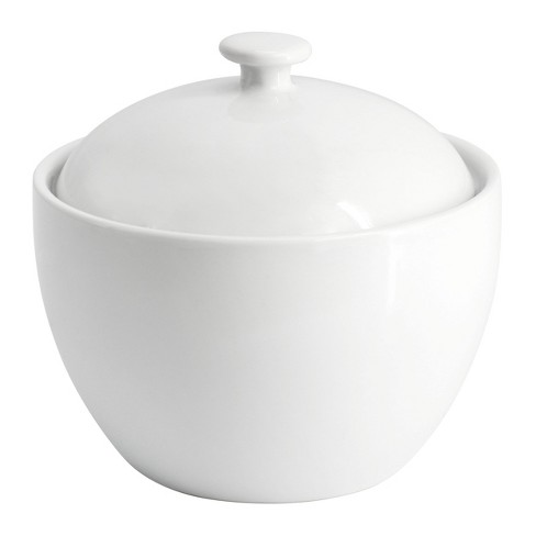 8oz Ceramic Sugar Bowl White - Threshold™