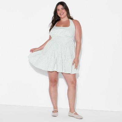 Women's Tiered Mini A-Line Dress - Wild Fable™