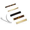 scunci No-Slip Grip Rectangle Barrettes - Mixed Finish - All Hair - 6pk - 2 of 4