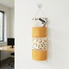 Anna-Kaci Hanging Wall Storage Organizer with Multiple Fabric Pockets and Orange Fruit Print Design - 2 of 3