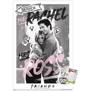 Trends International Friends - Ross and Rachel Unframed Wall Poster Prints - 1 of 4