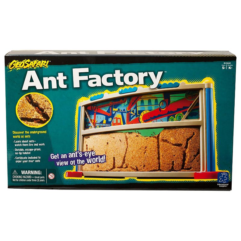 Educational Insights GeoSafari Ant Factory, Ant Habitat, Certificate for Mail In Ants Included, STEM Learning, Ages 5+, 5 of 7