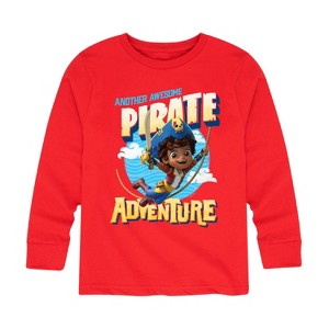 Boys' - Santiago of The Sea - Another Awesome Pirate Adventure Long Sleeve Graphic T-Shirt - 1 of 4