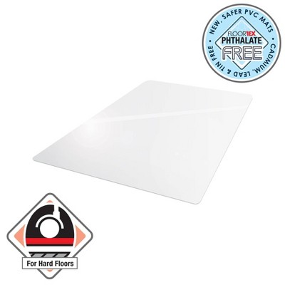 36"x48" Rectangular Chair Mat for Hard Floor - Cleartex