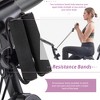 Whisen Folding Exercise Bike with 16-Level Adjustable Resistance, Arm Bands and Backrest - 2 of 4