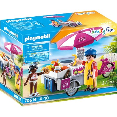 Playmobil Family Fun Crepe Cart 70614 Playset 44pc