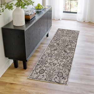 Gertmenian Flora Modern Casual Transtional Polyester and Polypropylene Easy Care Indoor Area Rug Collection - 1 of 4