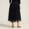 Lands' End Women's Tulle Midi Skirt - 2 of 4