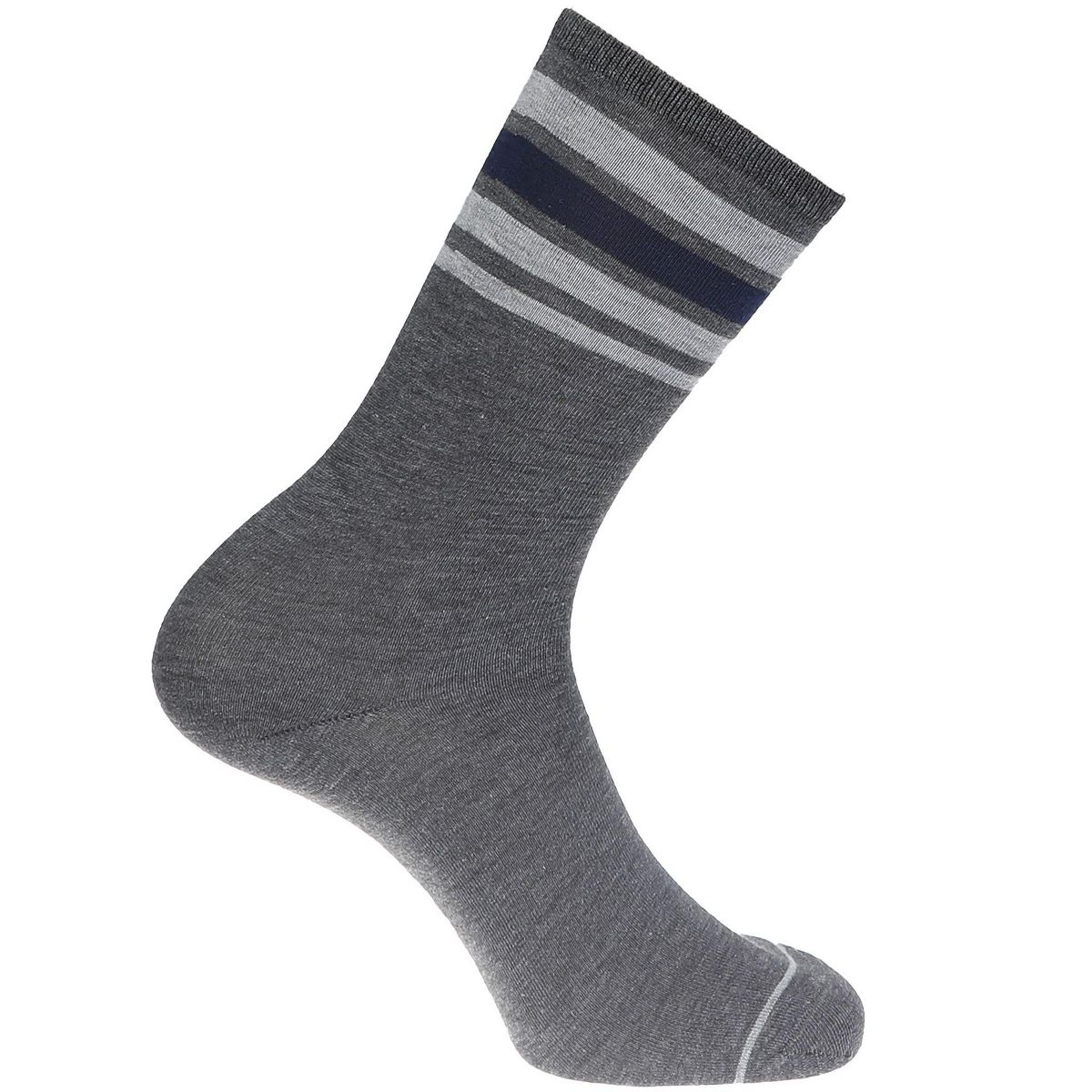 Dockers Men's Socks & Hosiery - 6-Pack Flat Knit Athletic and Dress Crew Socks for Men, Black - thumbnail 2