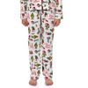 Seven Times Six Dr. Seuss The Grinch Pajamas Girl's Velveteen 2-Piece Lounge Sleep Set - 2 of 4