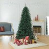 SUGIFT 6ft Premium Artificial Christmas Tree Pine Hinged Xmas Tree W/1000 Branch Tips & Metal Stand - 3 of 3