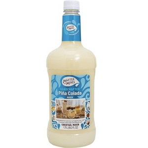 Master of Mixes Piña Colada Drink Mix - Ready to Use – 1 Liter Bottle (59.2 Fl Oz) - Mixer Perfect for Bartenders and Mixologists - 1 of 3