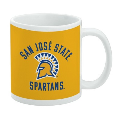 San Jose State University Spartans Logo Ceramic Coffee Mug Novelty Gift Mugs for Coffee Tea and Hot Drinks 11oz White