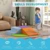 SEVOBAL Baby Activity Gyms Foam Climbing Play Set 4 Piece Soft Reconfigurable Crawling Toys, Multicolored, 17.8"*17.8"*9.8" - 2 of 4