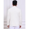 INSPIRE CHIC Men's Slim Fit Crew Neck Long Sleeve Soft Twist Textured Cable Knit Pullover Sweater - 3 of 4